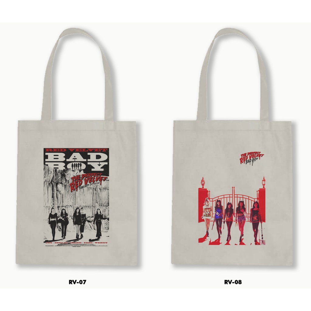 TOTE BAG BLACU - RED VELVET