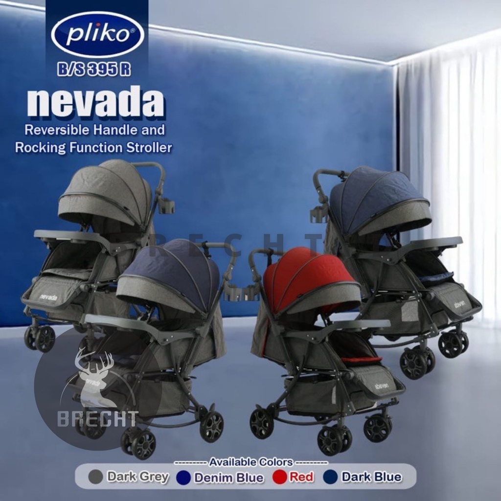Kereta Dorong Bayi Stroller Bayi Pliko 395 Nevada Mudah Di Lipat