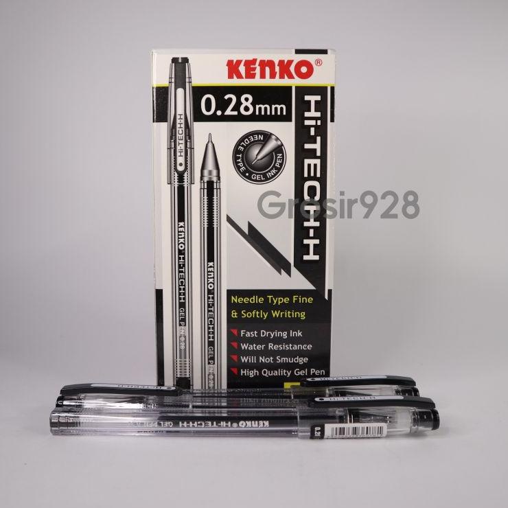 

Langsung Order ✩ (Per 12) Pen Gel Kenko Hi Tech 0.28 mm / Pulpen / Pena Gel / Needle Pen;