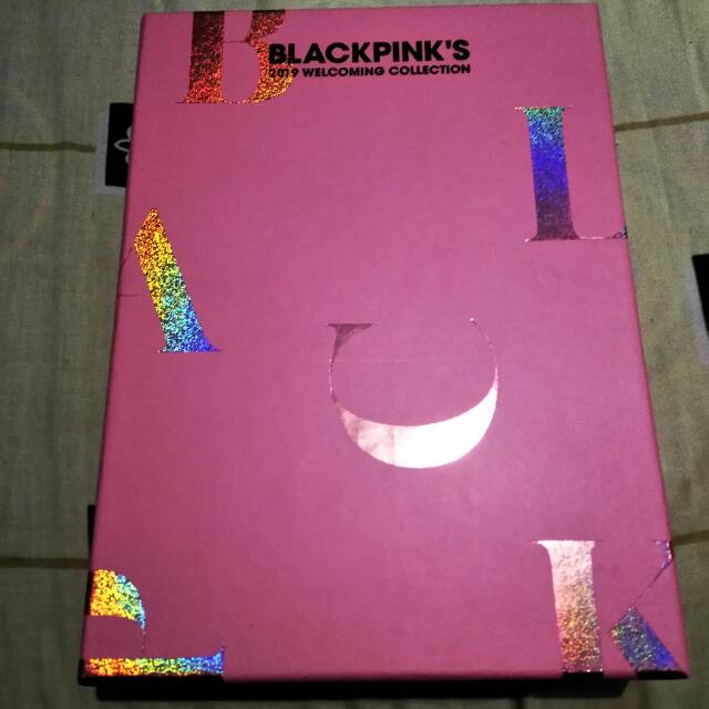 (Sharing) Wall Calendar & Postcard BLACKPINK 2019 WELCOMING COLLECTION