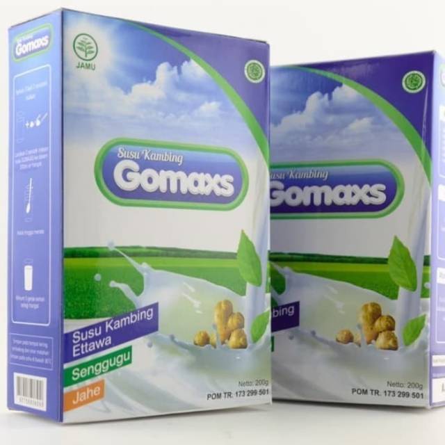 

Gomaxs Susu Kambing Etawa plus herbal jahe meredakan batuk