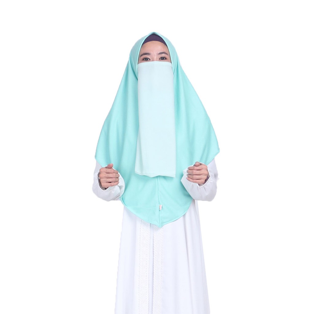 KHANZA SPORT HIJAB - Hijab Olahraga - Nusseyba Activewear-Tosca