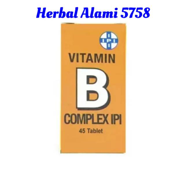 Vitamin B Complex Ipi isi 45 tablet- Vitamin Ipi B Complek IPI vitamin