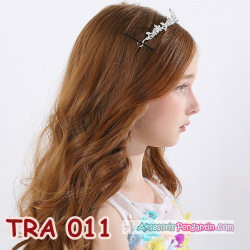 Aksesoris Tiara Rambut Pesta Anak Modern l Hiasan Sanggul Wanita-TRA11
