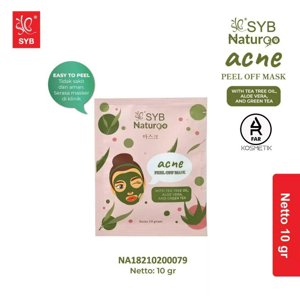 SYB Naturgo Masker Wajah Face Mask (SACHET)