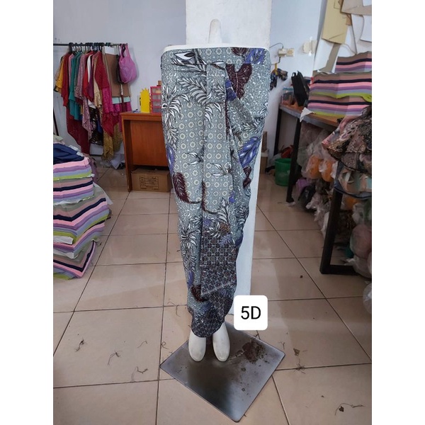 (2/3) Rok batik FOIL EMAS pinggang karet. Langsung pakai. Termurah produksi sendiri. KeroncongBusana-5D