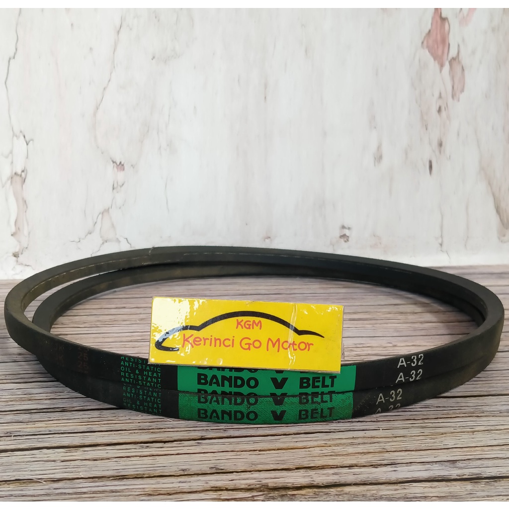 BANDO VAN BELT A-32 V BELT TALI KIPAS A32 FAN BELT VANBELT POLOS A-32