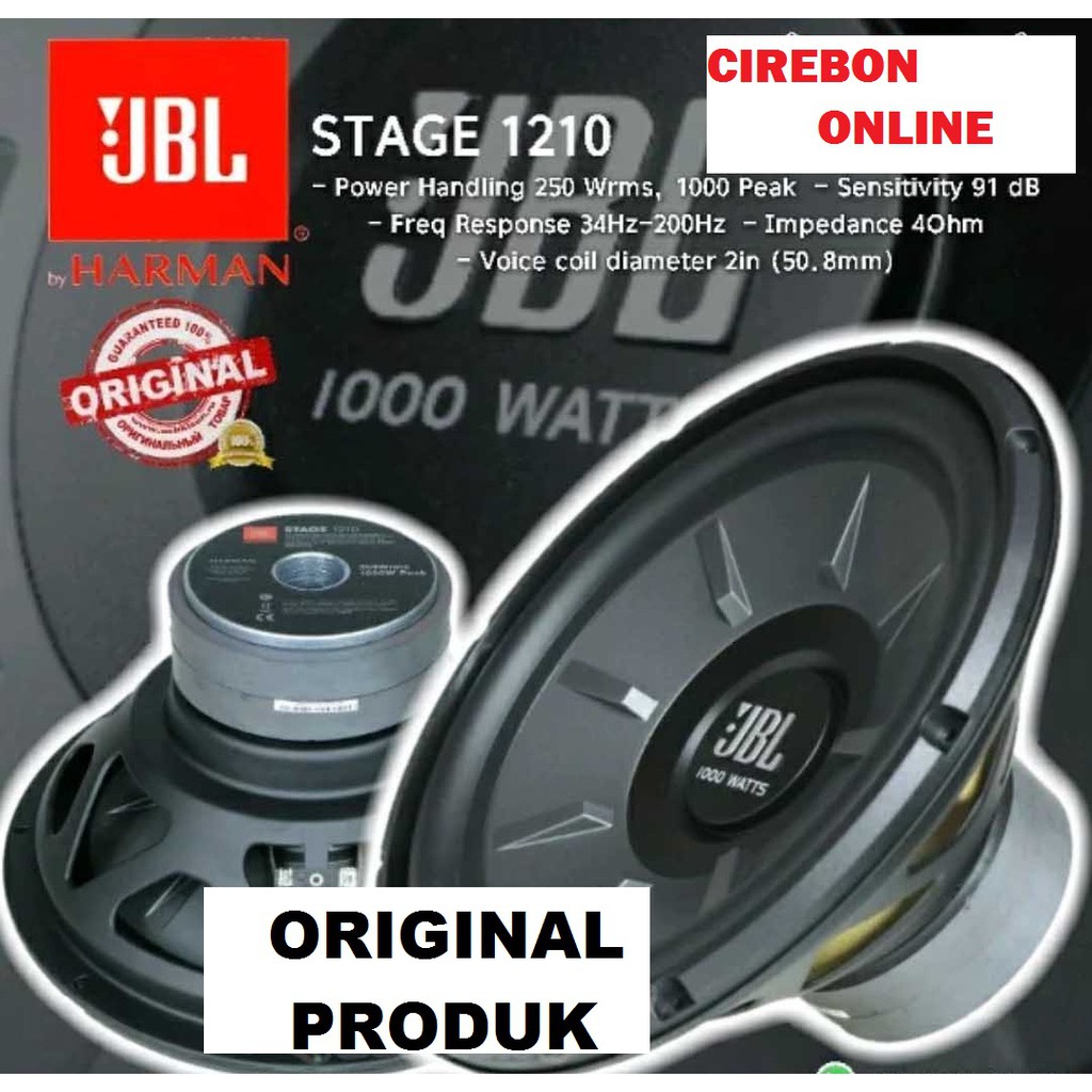 speaker subwoofer jbl 12 inch