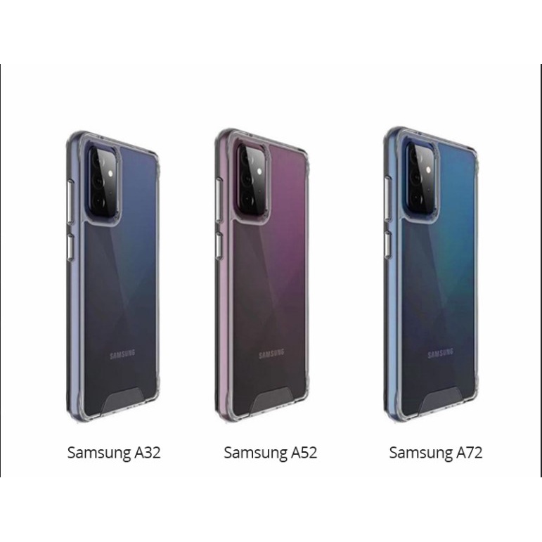 Space Military Samsung A32 A52 A72 Casing Clear Premium Quality