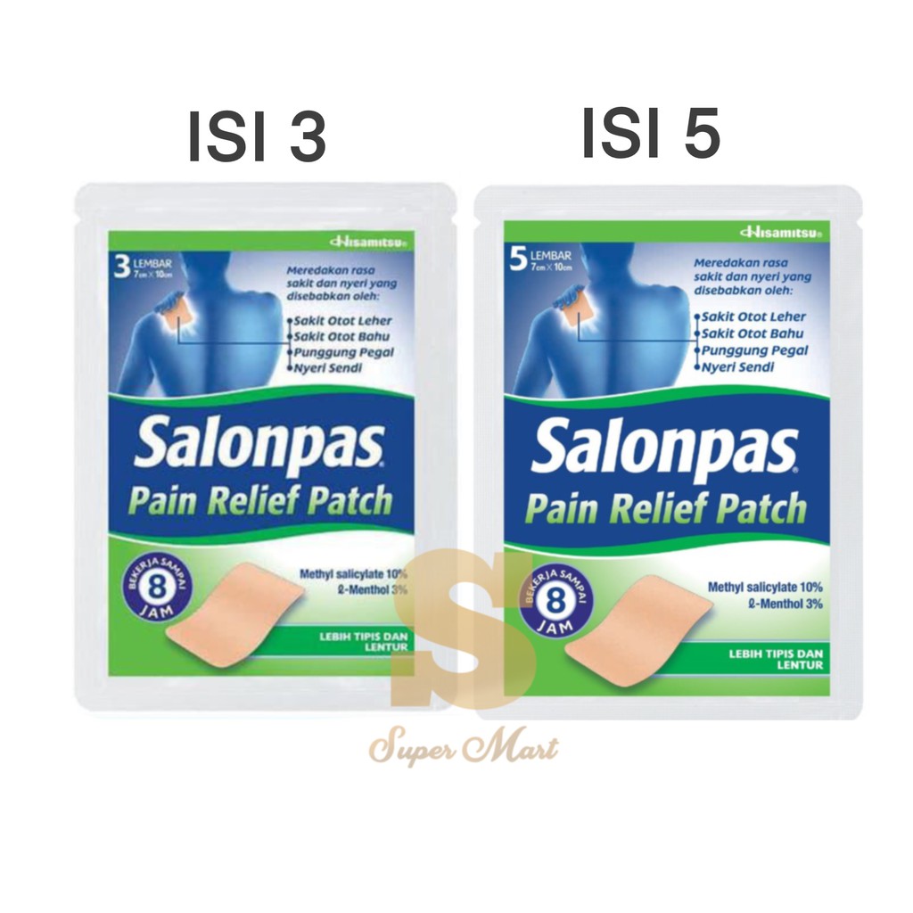 SALONPAS PAIN RELIEF PATCH