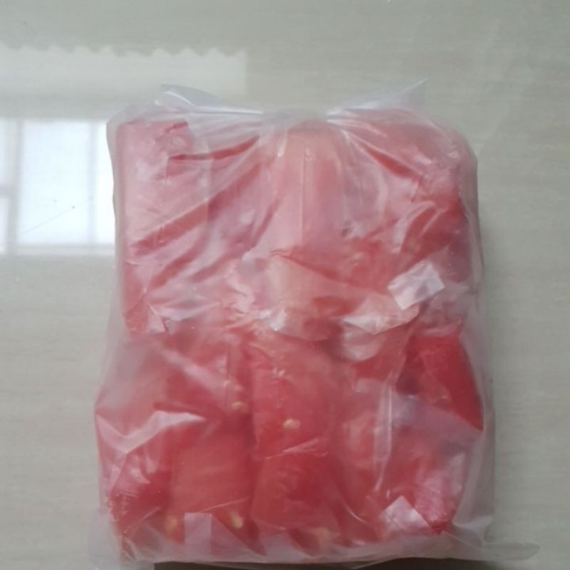 Semangka watermelon beku frozen 10pack@100gr = 1kg