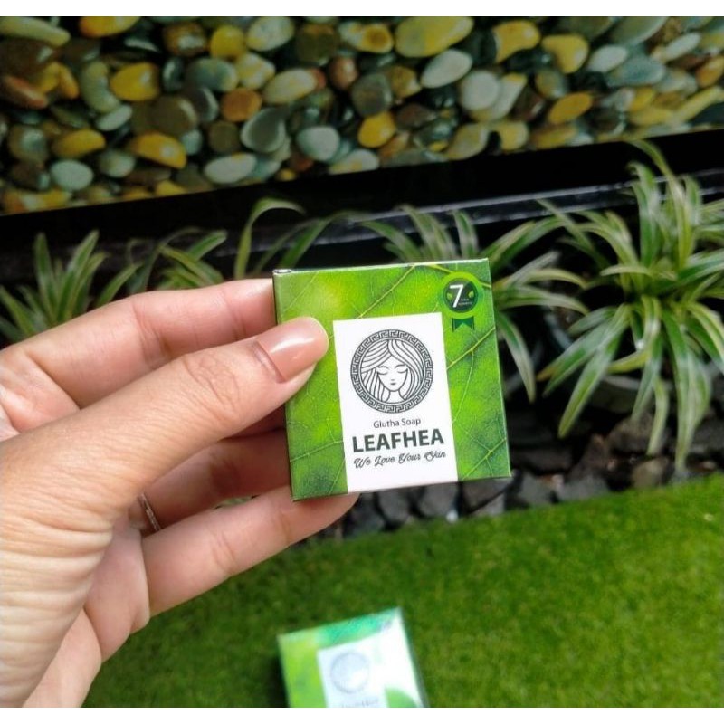leafhea glutha soap - sabun leafhea
