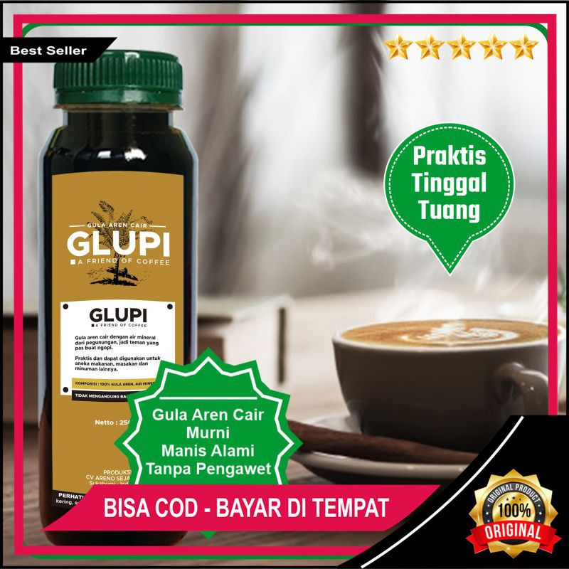 

DAVEGA STORE - GLUPI | GULA AREN MURNI CAIR | PALM SUGAR UNTUK BOBA SUSU