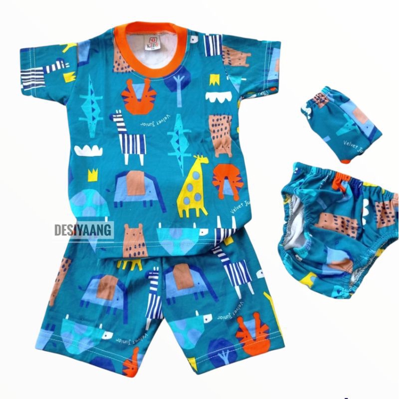 Setelan Bayi Size Xs Usia 6-20 Bulan
