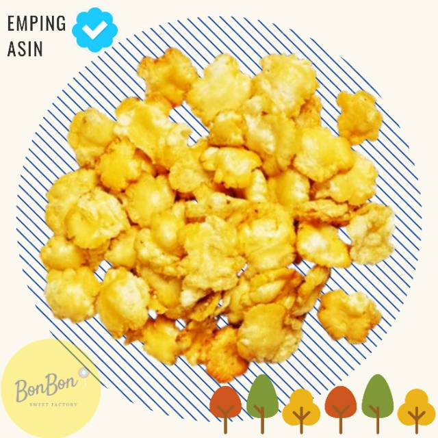 

Emping Asin Mini / Emping Original / Melinjo Matang 250 Gram