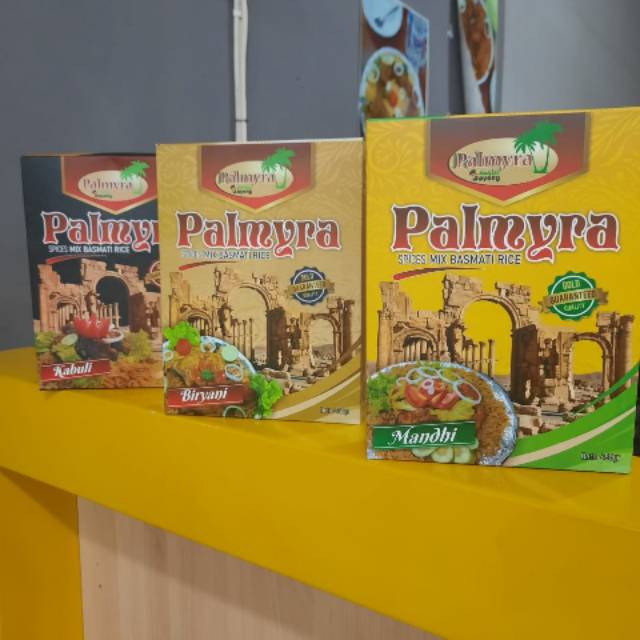 

Masakan timur tengah spices mix basmati rice palmyra
