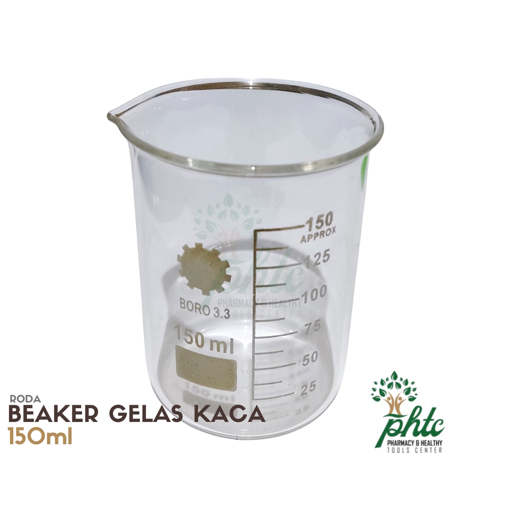 RODA Beaker Glass 150ml - Kaca