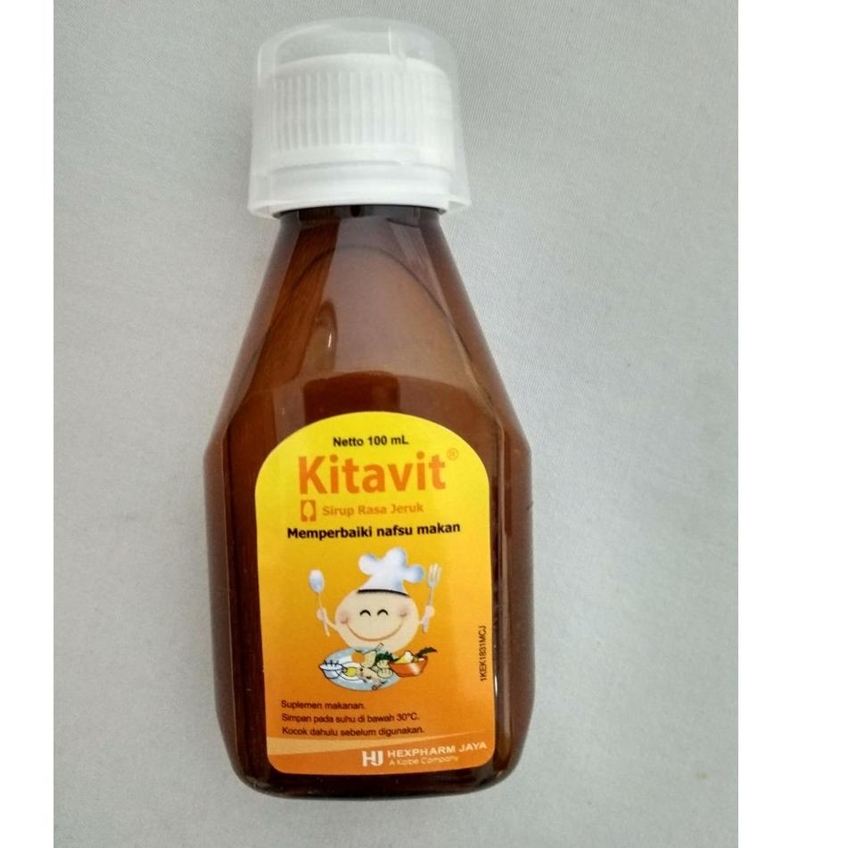 

[PROMO A9Z35] KITAVIT SIRUP 100 mL Produk Keren