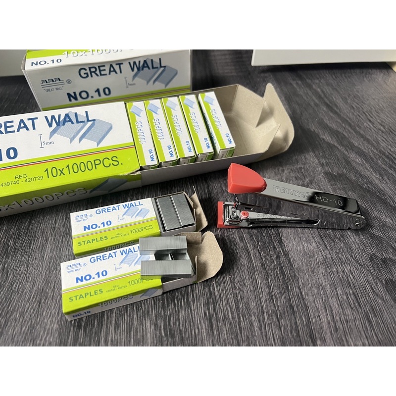 

Isi Stapler / Staples kecil no.10 merk Great Wall