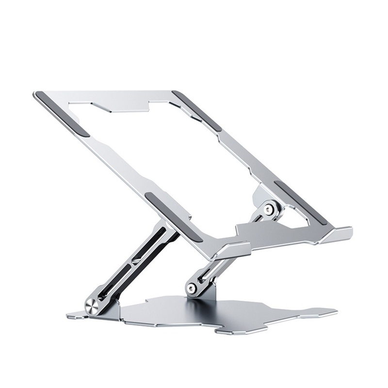 Vivi Tinggi Adjustable Laptop Holder Aluminium Lipat Pengangkat Berdiri Untuk Tablet Desktop Notebook Cooling Stand Untuk 10-17