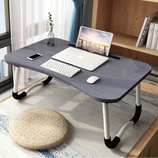 NWDESK Stand Meja Laptop Lipat Foldable Notebook Desk Table - Z22 - Black