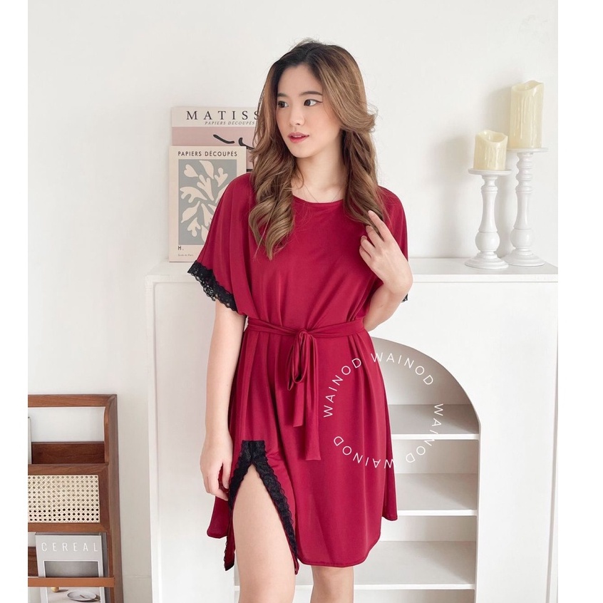 WAINODSHOP - HAERIN lingerie dress bisa bigsize M-4XL