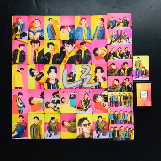 DAY6 - 1st World Tour YOUTH ENCORE Official Goods (Photocard set: Sungjin Jae YoungK Wonpil Dowoon)