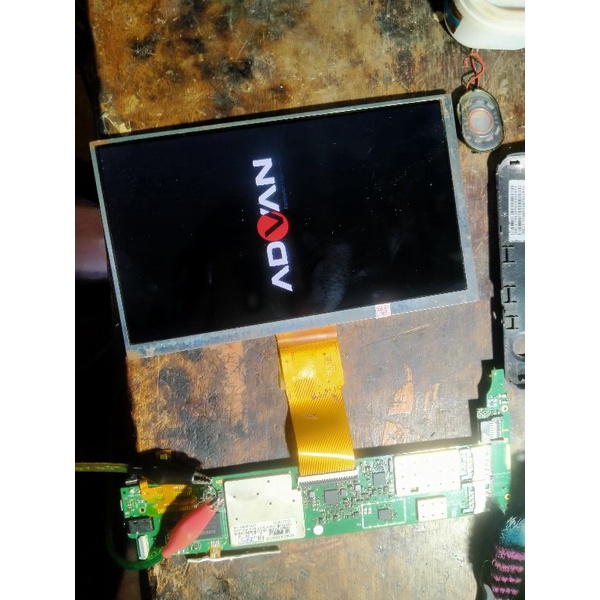 LCD TABLET Advan E1C soket lebar .E1C PRO. E1C PLUS . T2E. T1L. T1E .T2F ORI CABUTAN NORMAL UDH TEST