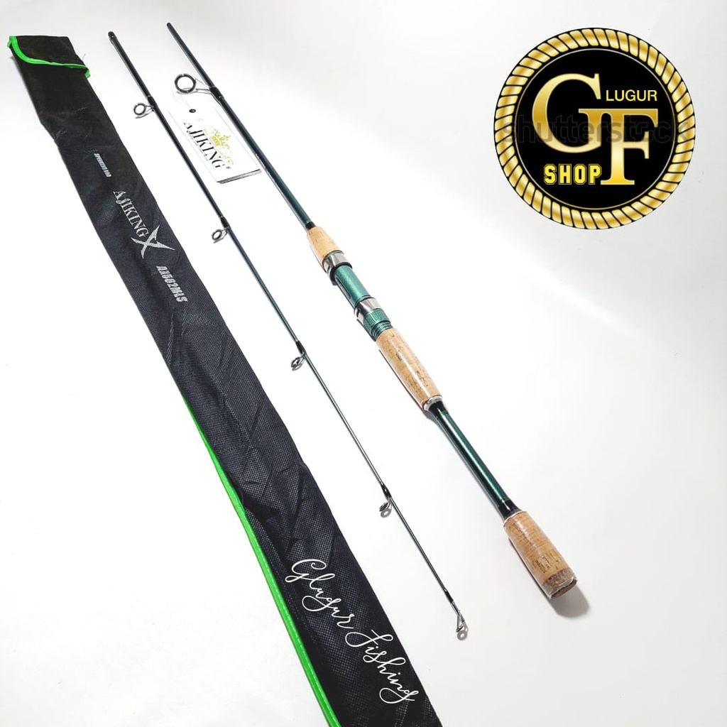 JORAN SPINNING AJIKING AX 562MLS/6-12LB - AX602MS/8-17LB SEC: 2PCS
