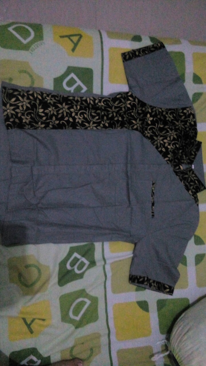 Rfn Santa Ricci Kemeja Pria Reguler Motif Murah Hitam Navy Biru Langit Putih Abu Tua Elektrik Maroon