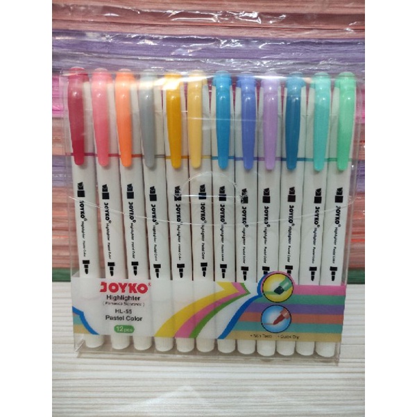 

Highlighter joyko hl-55 pastel