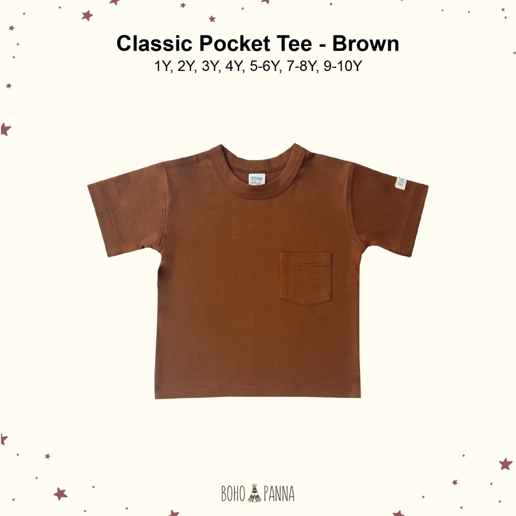 Bohopanna - Bohobaby Classic Pocket Tee