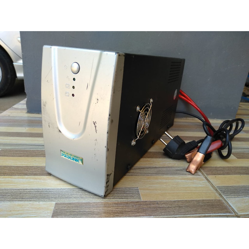 UPS Modifikasi Modif Prolink PC600S Modifikasi Aki Luar & Fan Pendingin