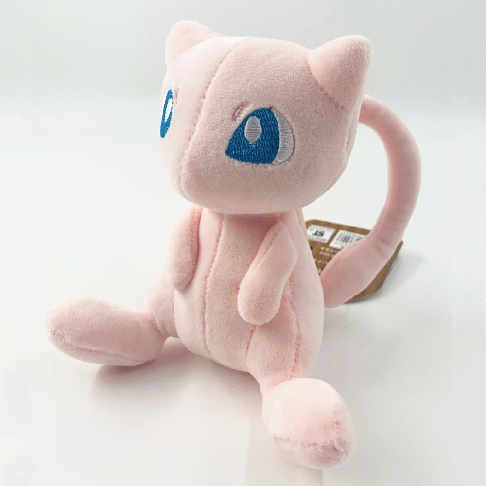 Nickolas1 Pokemon Plush Toys Hadiah Ulang Tahun 16cm Pokeball Plush Doll Mew Mainan Mewah