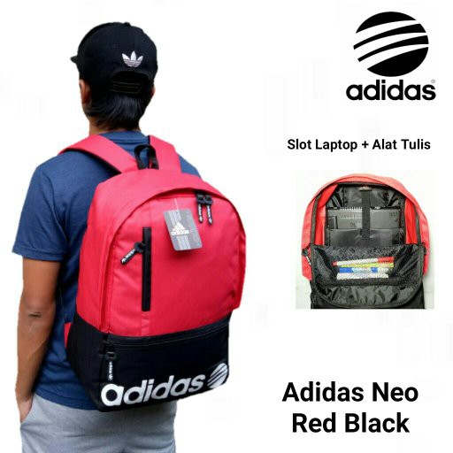 TAS RANSEL ADIDAS CLASSIC MAROON
