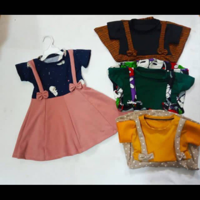 Incess Dress Baby Kodok Usia ( 6-18) Bulan RANDOM