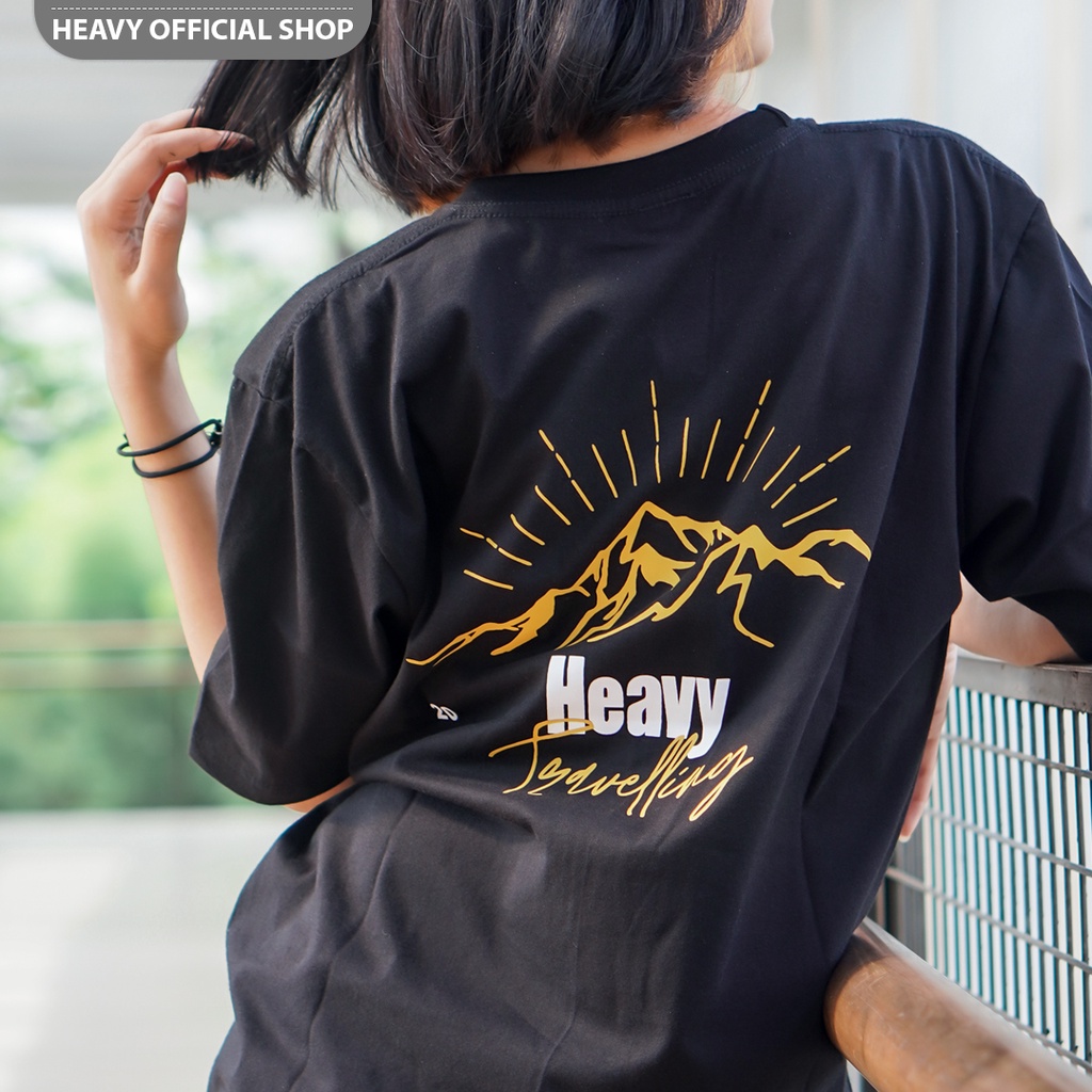 Heavy Official Shop ~ Pakaian Pria Heavy Traveling Original Dark Green