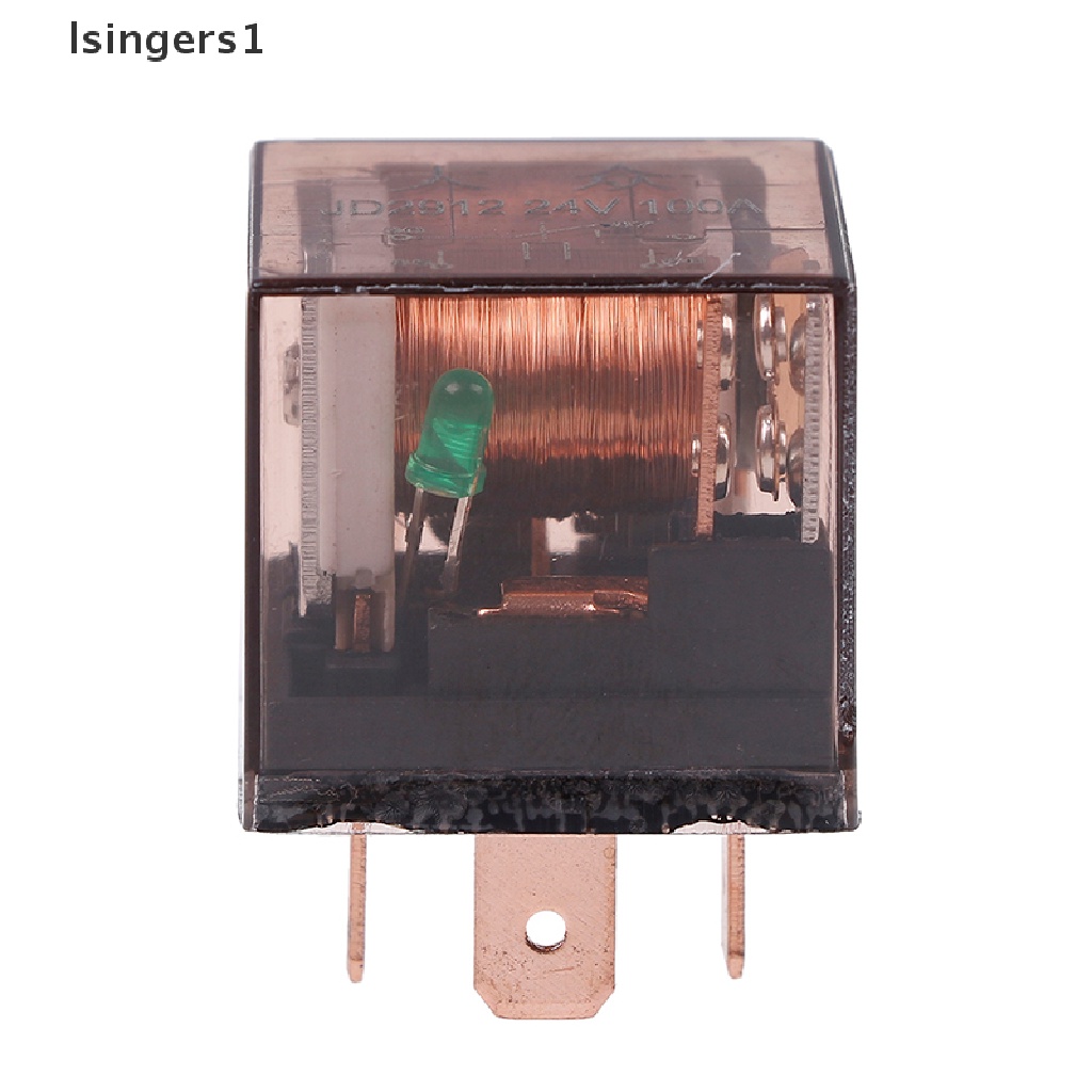(lsingers1) Relay SPDT 12 / 24V 100A 4 / 5Pin Tahan Air Untuk Mobil