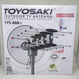 Antena Digital Analog TYS-888SC TV Antena Outdoor FULL HD dengan remote