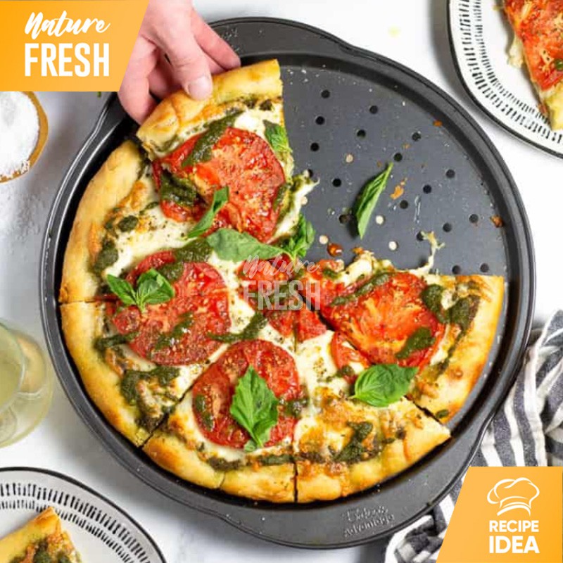 Edo Pizza Base Roti Pizza Siap Saji - Roti Pizza Beku Siap Panggang Kulit Adonan Pizza