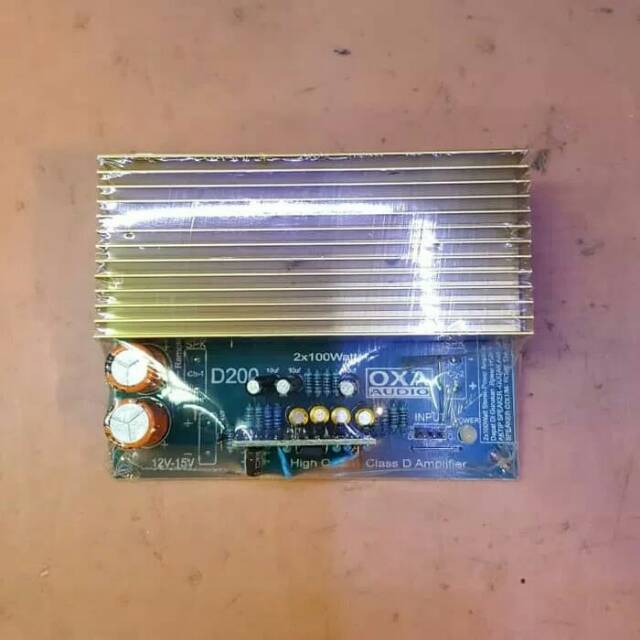 Power Amplifier Class D200w