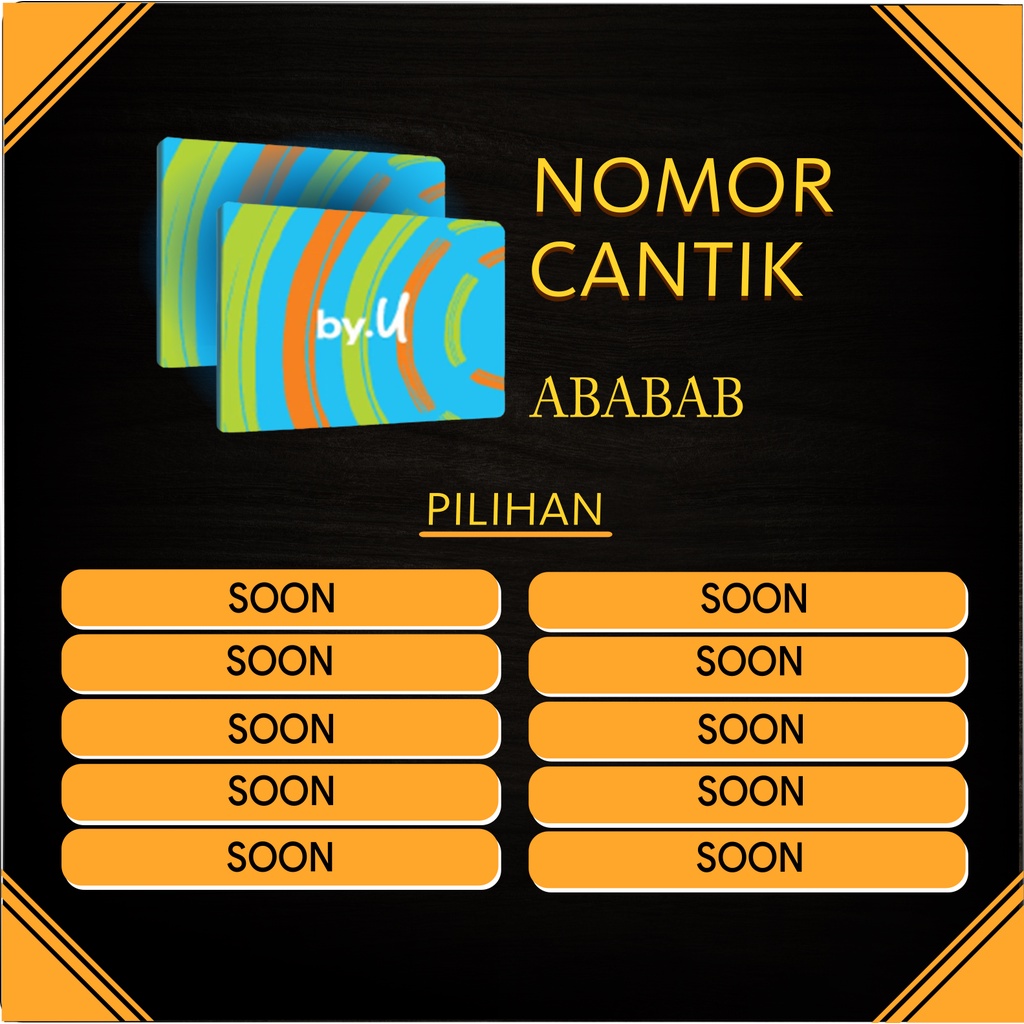 Nomor Cantik Perdana by.U ababab