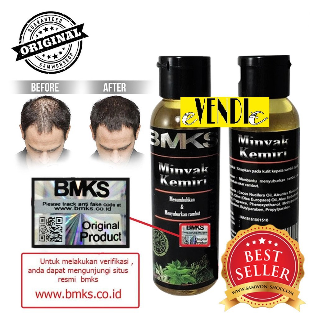 BMKS MINYAK KEMIRI BPOM / BLACK MAGIC KEMIRI OIL