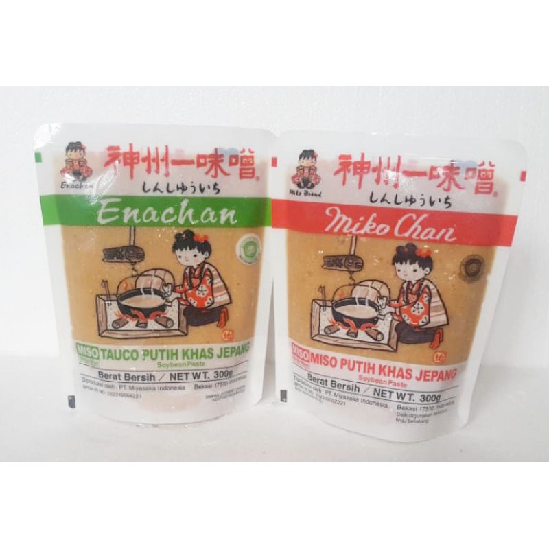 MIYACHAN ENACHAN Pasta Miso 300 g Halal │ Tauco Ala Jepang untuk Sup Miso Ramen