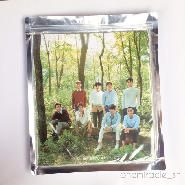 EXO PHOTOBOOK NATURE REPUBLIC