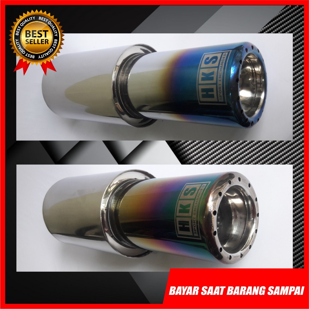 Knalpot Mobil HKS Gronel Ngebas Empuk