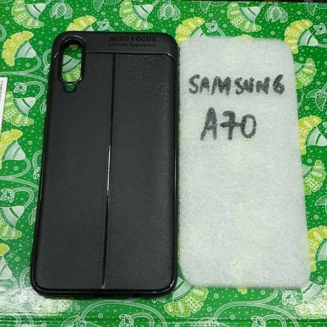 auto focus samsung A70 samsung A 70 silikon karet hitam soft case A70 samsung