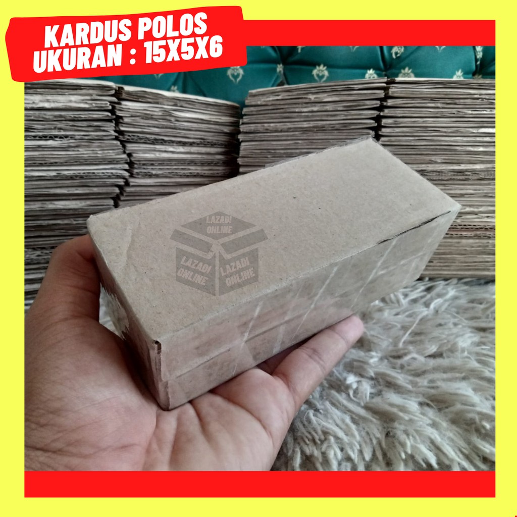 

KARDUS TEBAL 15x5x6 kardus polos dus box kotak kardus packing murah termurah terlaris PROMO