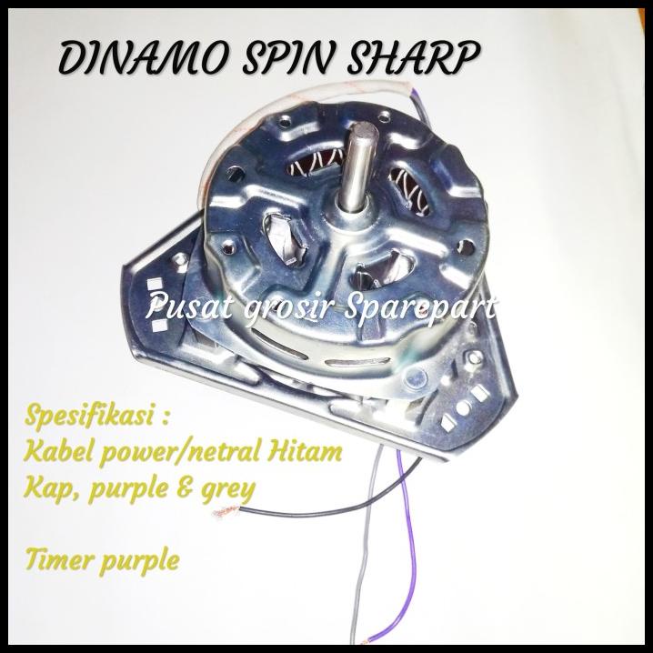 Dinamo Pengering Mesin Cuci Sharp
