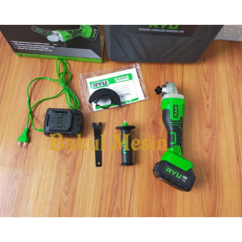 CORDLESS GERINDA RYU 20 VOLT / GERINDA BATERAI RYU